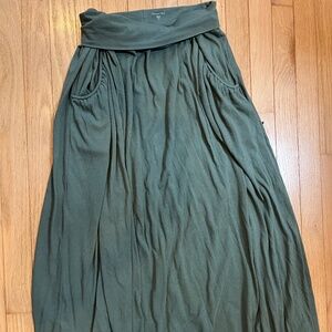 Garnet hill maxi skirt